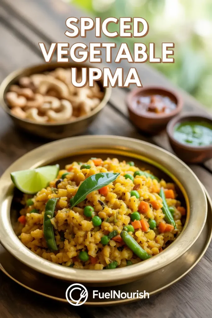 Spiced Vegetable Upma