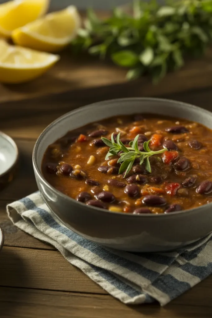 Spicy Black Bean Chili