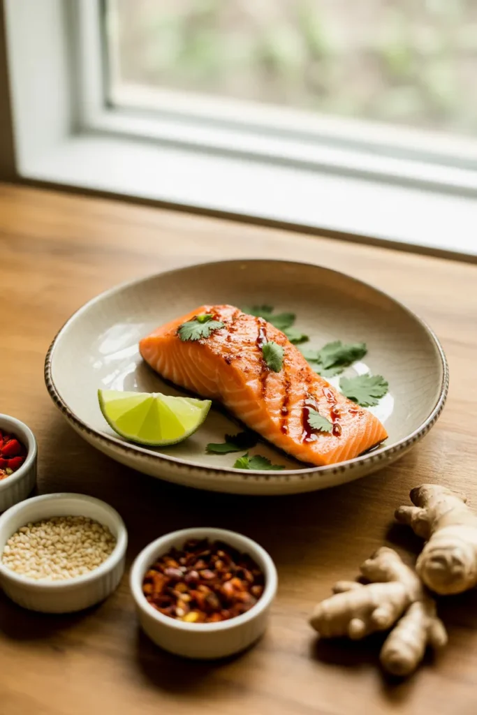 Spicy Chili Lime Salmon