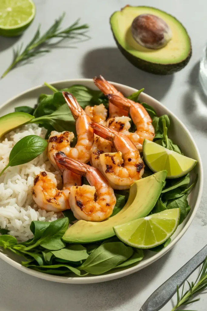 Spicy Chili-Lime Shrimp Bowl