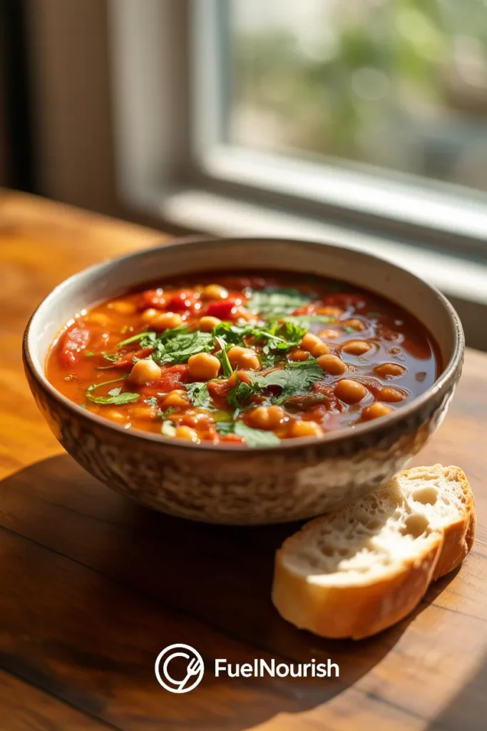 Spicy Tomato & Chickpea Stew