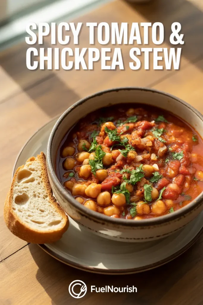 Spicy Tomato & Chickpea Stew