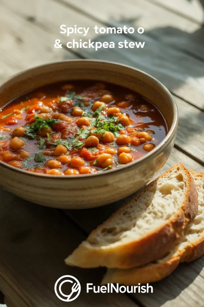 Spicy Tomato & Chickpea Stew