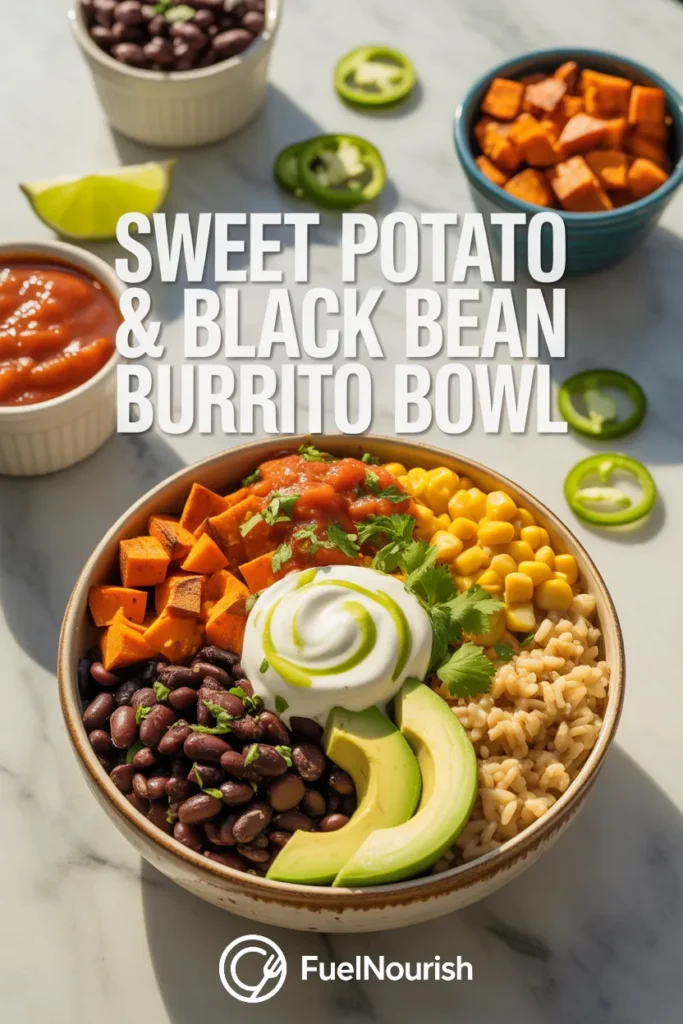 Sweet Potato & Black Bean Burrito Bowl