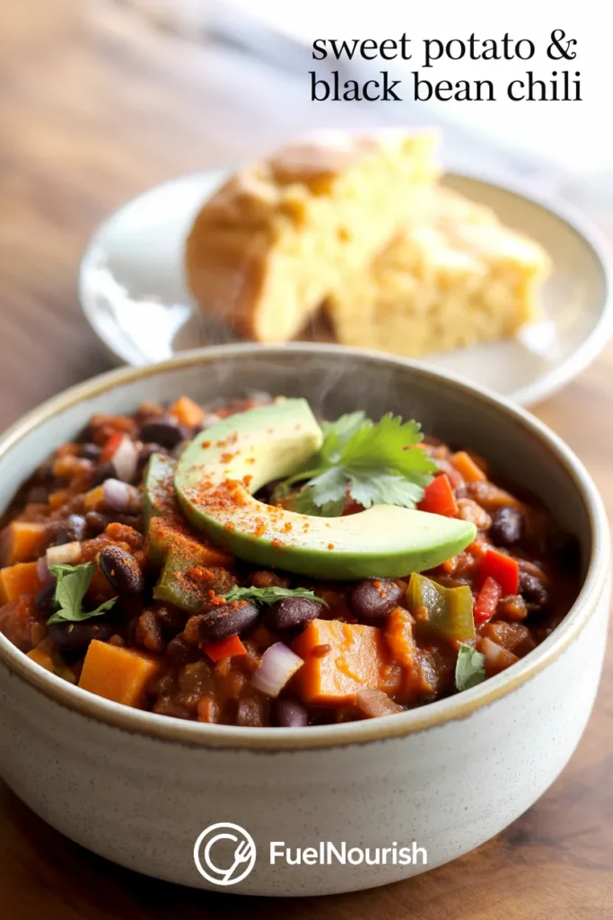 Sweet Potato & Black Bean Chili