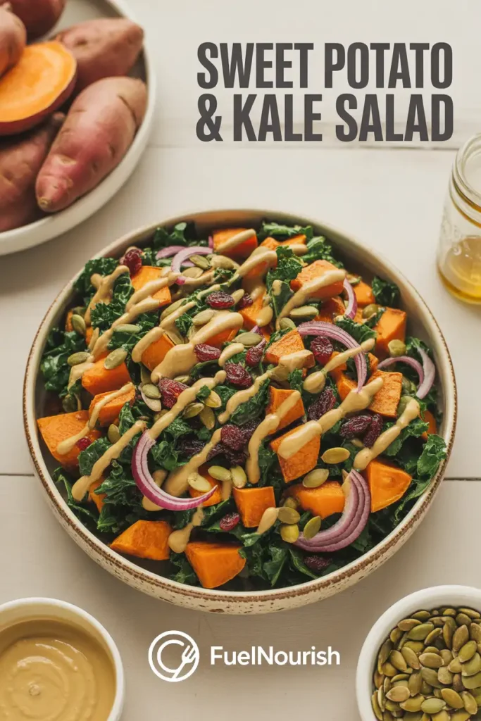 Sweet Potato & Kale Salad