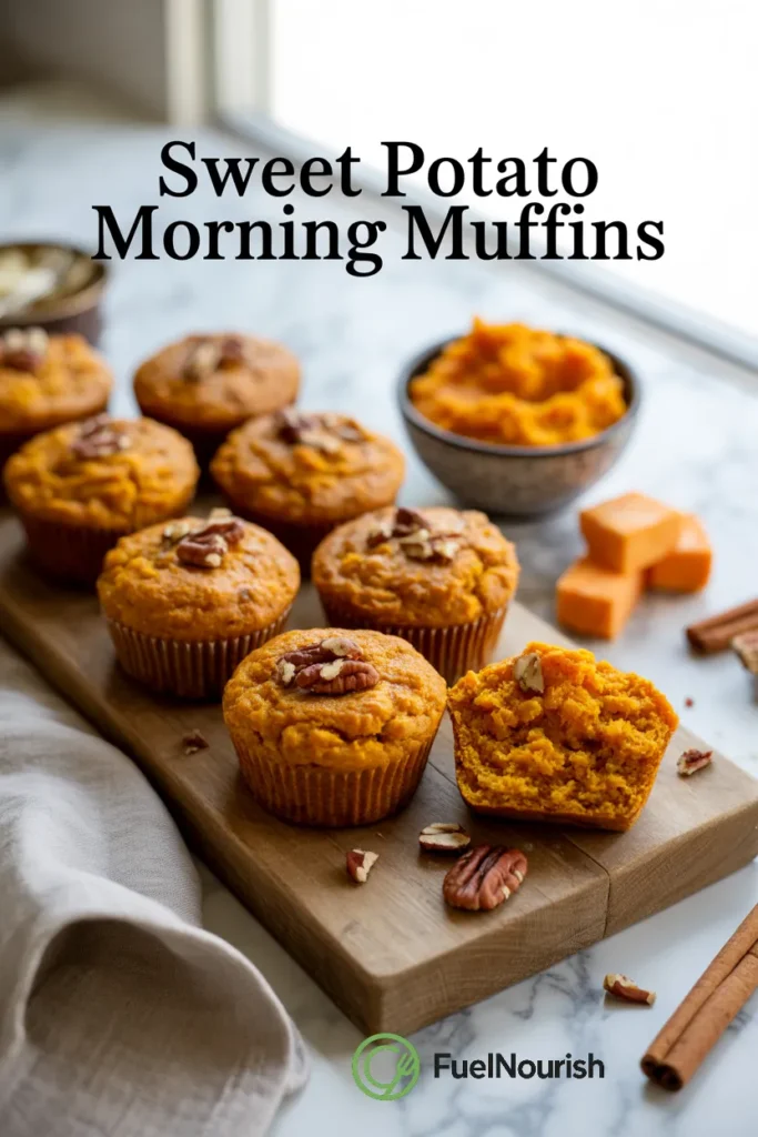 Sweet Potato Morning Muffins
