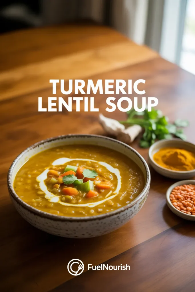 Turmeric Lentil Soup