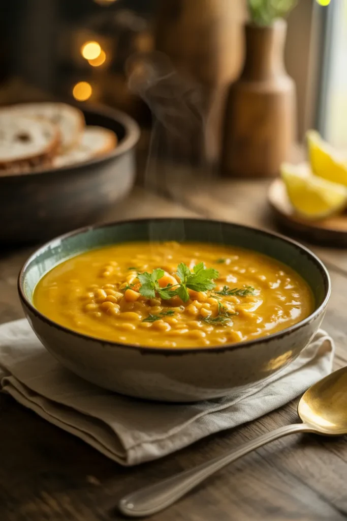 Turmeric Lentil Soup