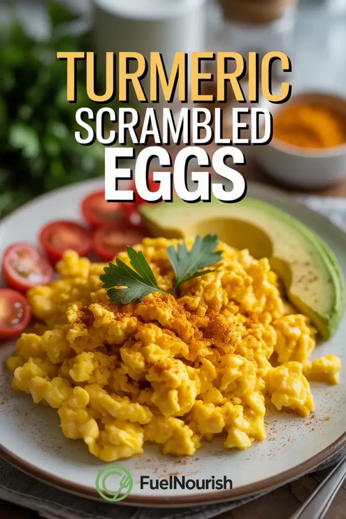 Turmeric Scrambled Eggs
