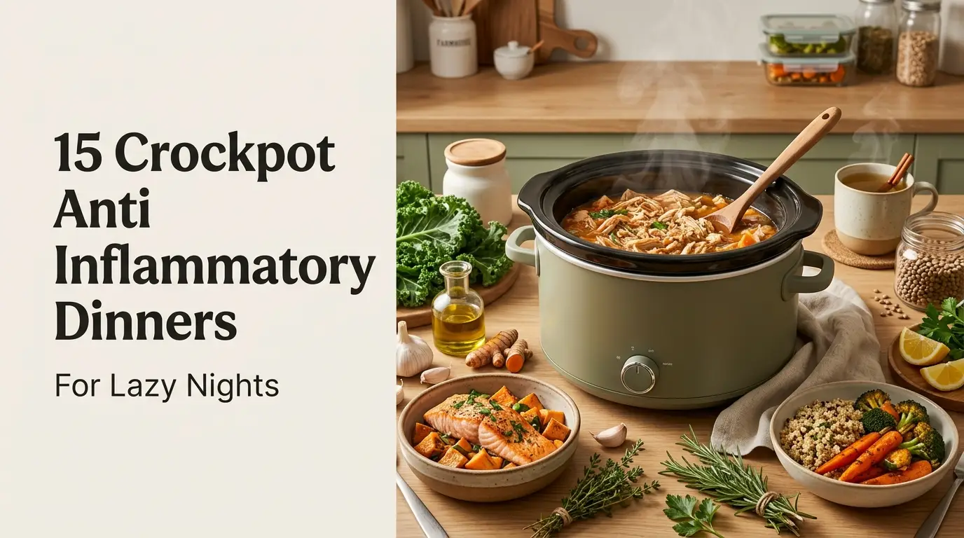15 Crockpot Anti Inflammatory Dinners for Lazy Nights
