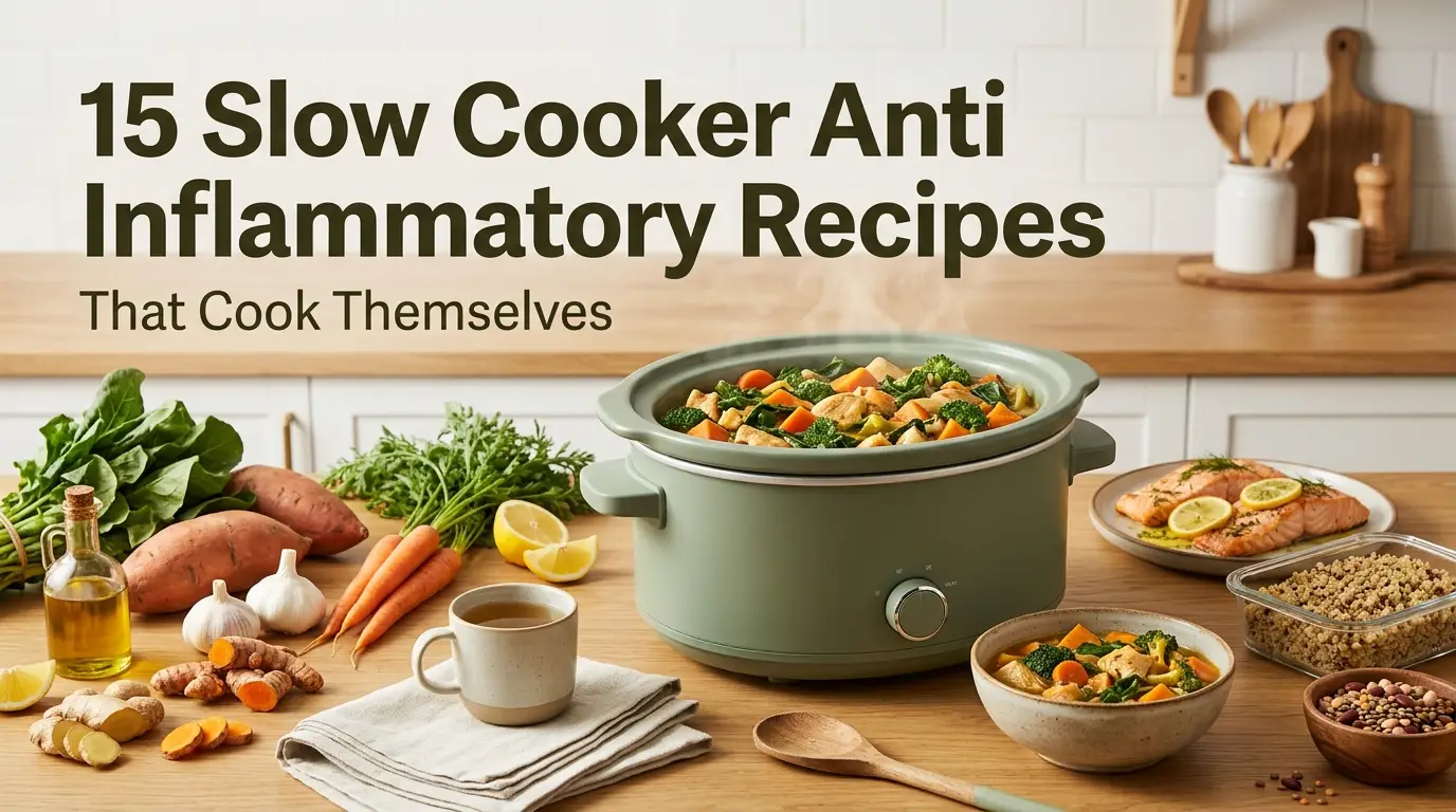 15 Slow Cooker Anti Inflammatory Recipes That Cook Themselves