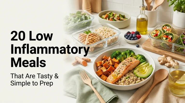 20 Low Inflammatory Meals That Are Tasty and Simple to Prep