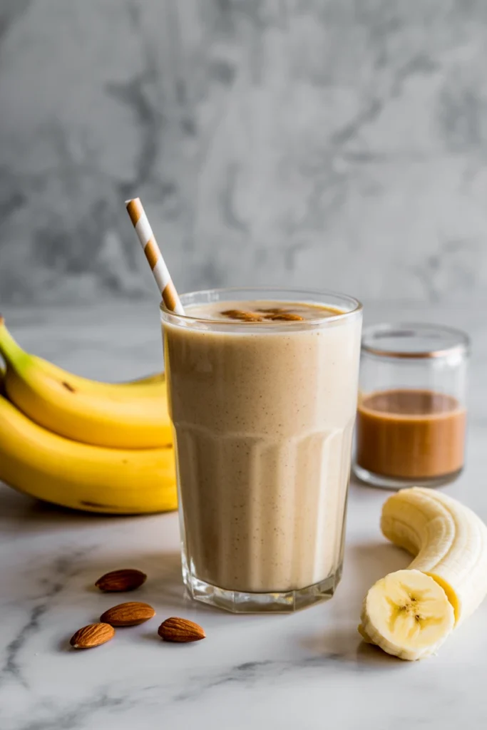 Almond Butter Banana Smoothie