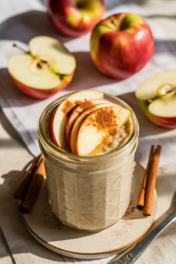 Apple Cinnamon Overnight Oats