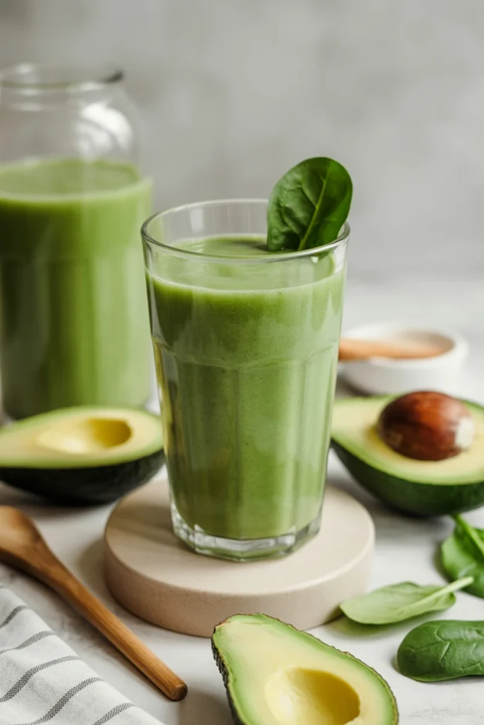 Avocado Spinach Glow Smoothie