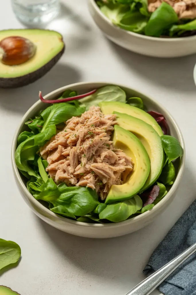 Avocado Tuna Salad Bowl
