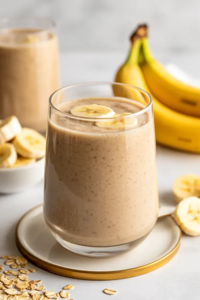 Banana Oat Breakfast Smoothie