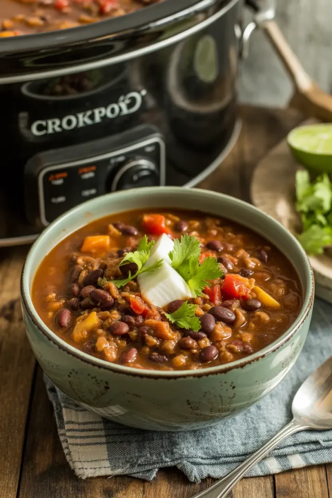 Black Bean & Turkey Chili