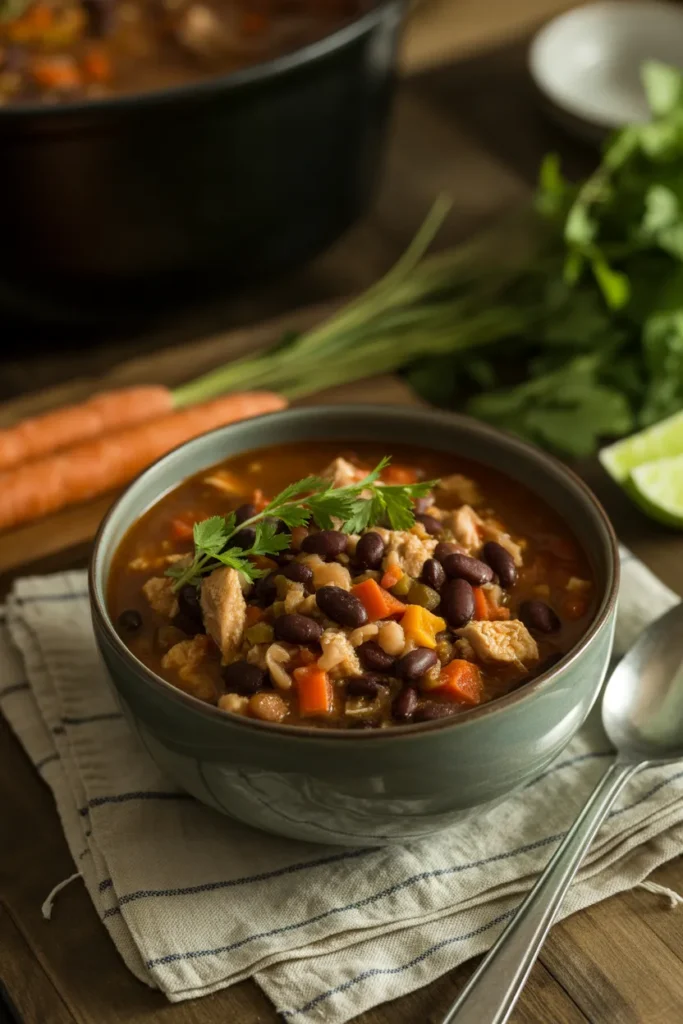 Black Bean & Turkey Chili
