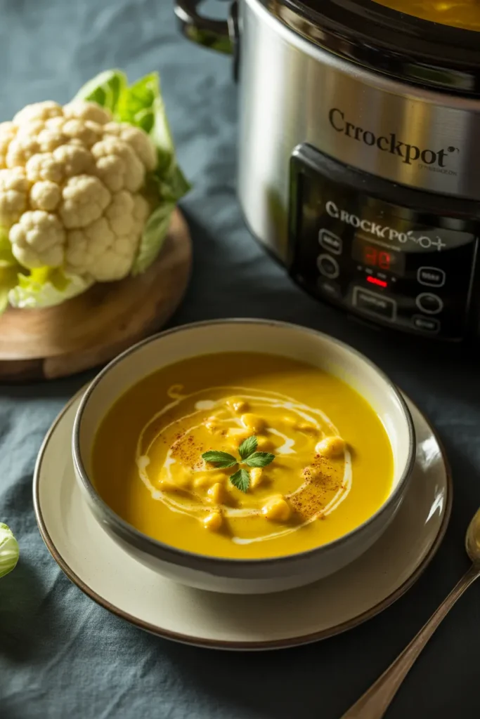 Cauliflower & Turmeric Soup