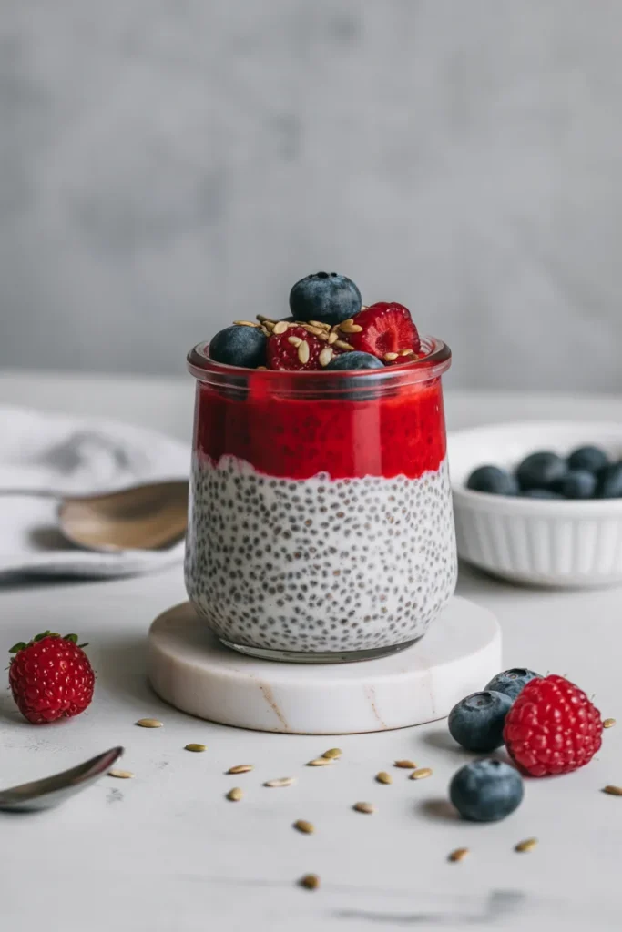 Chia Seed Coconut Pudding