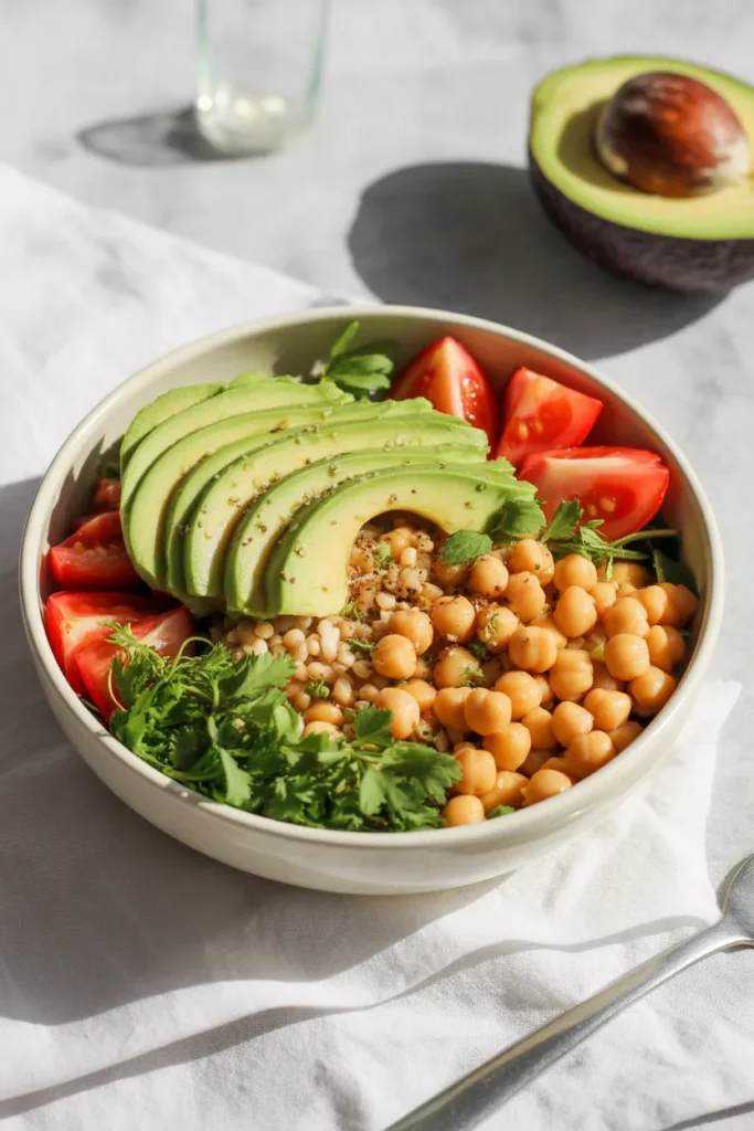Chickpea & Avocado Grain Bowl