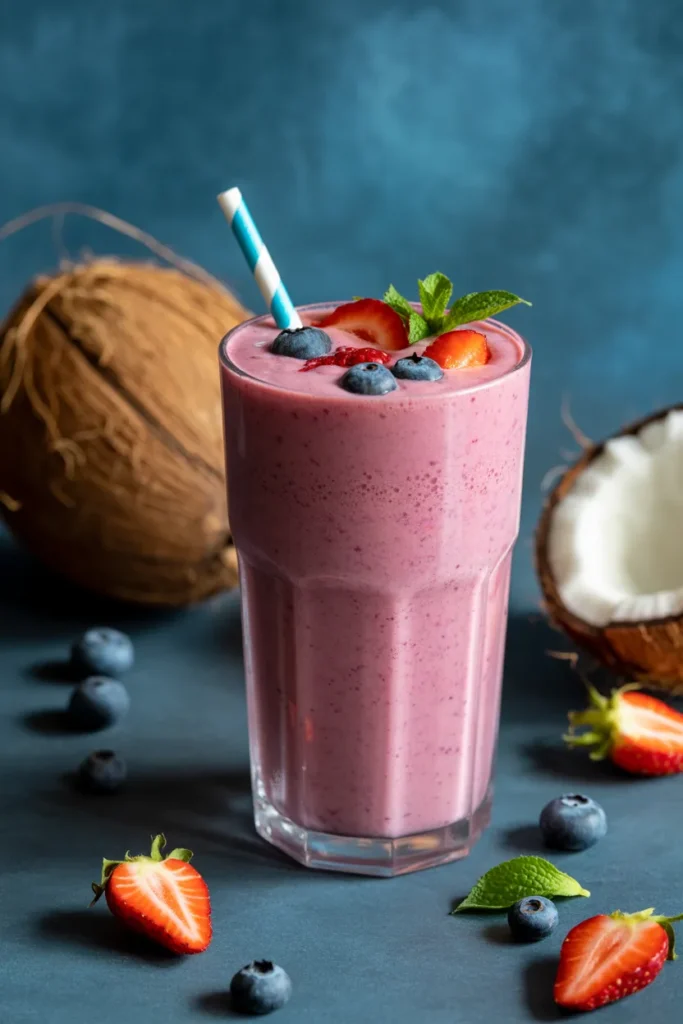 Coconut Berry Smoothie