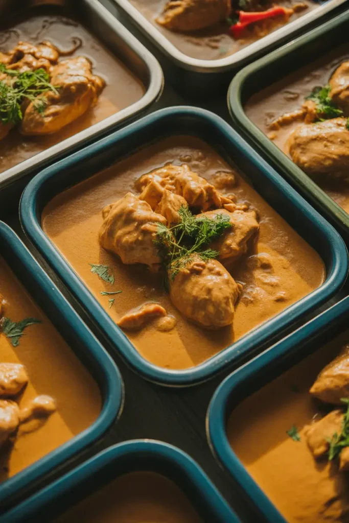 Coconut Curry Chicken with Spinach