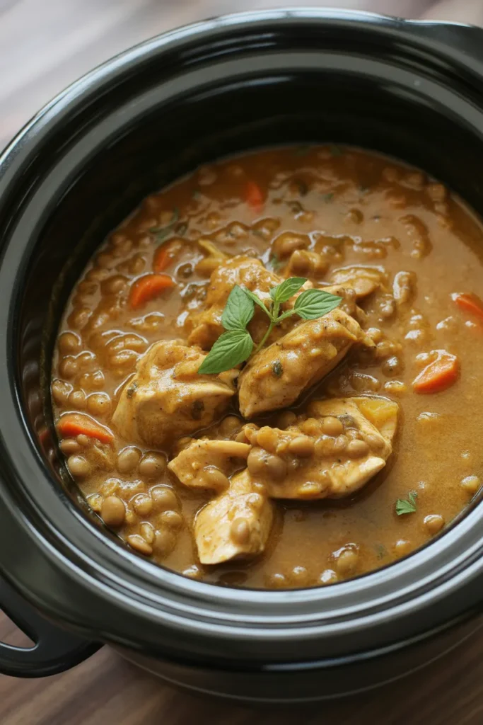Curried Lentil & Chicken Stew