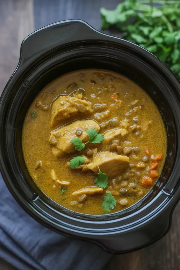 Curried Lentil & Chicken Stew