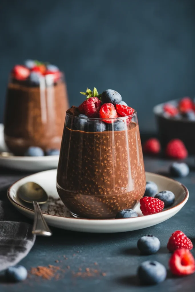 Dark Chocolate Chia Pudding