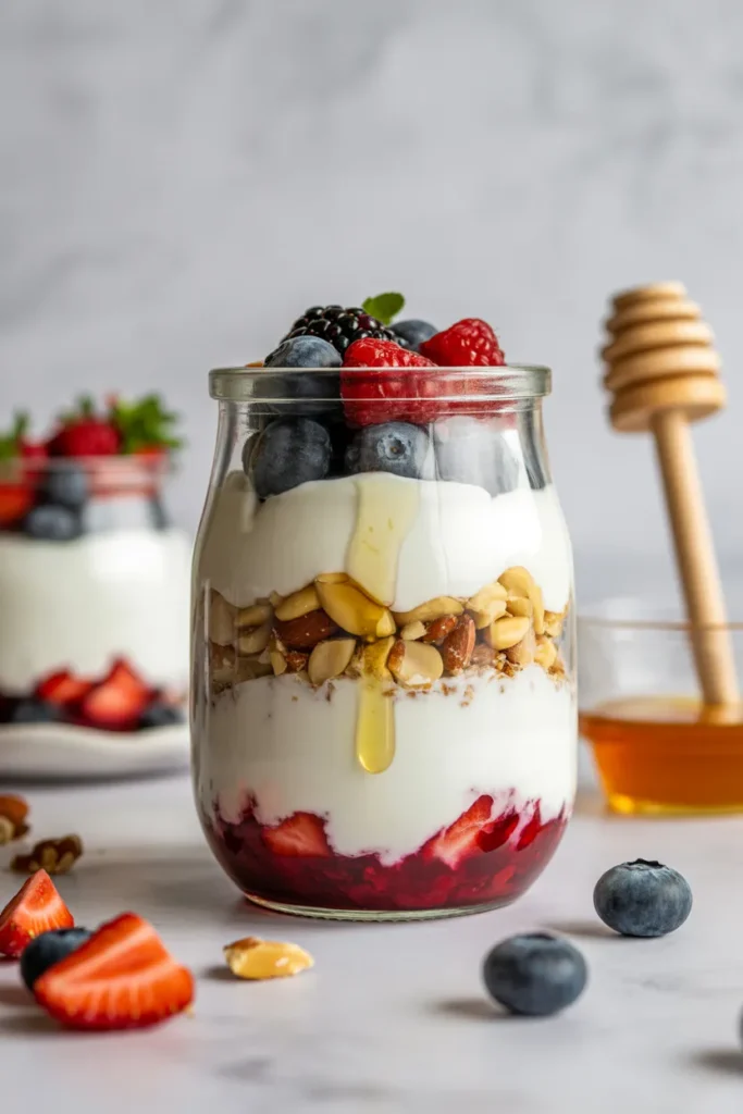 Greek Yogurt & Nut Parfait