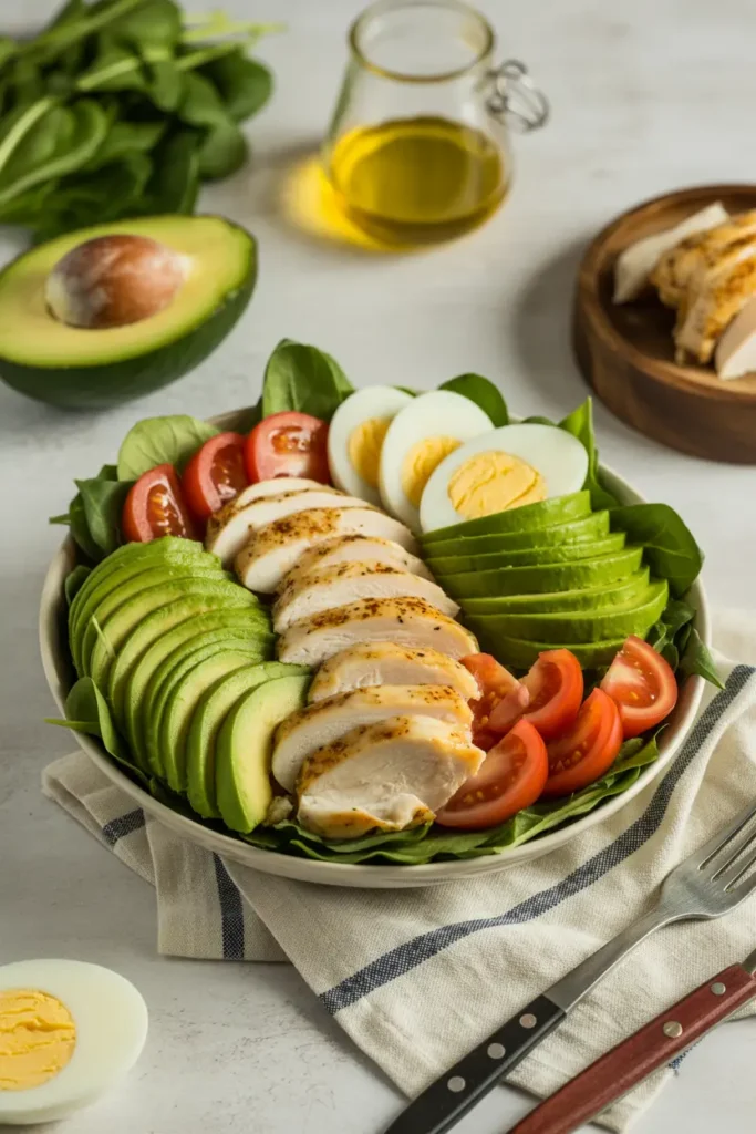 Keto Cobb Salad (Anti-Inflammatory Style)