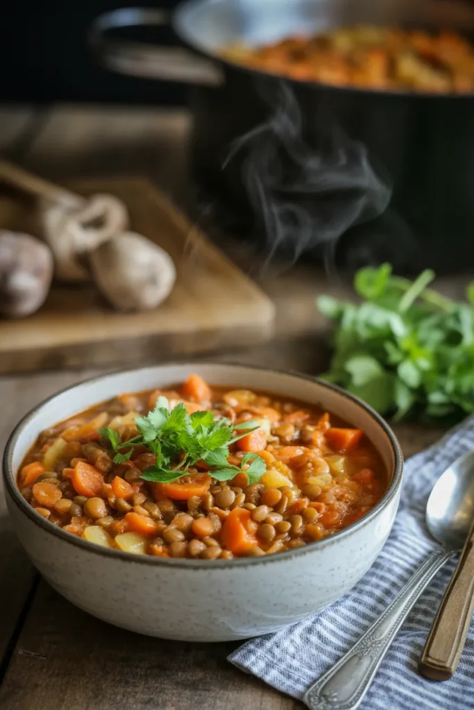 Lentil & Vegetable Quick Stew