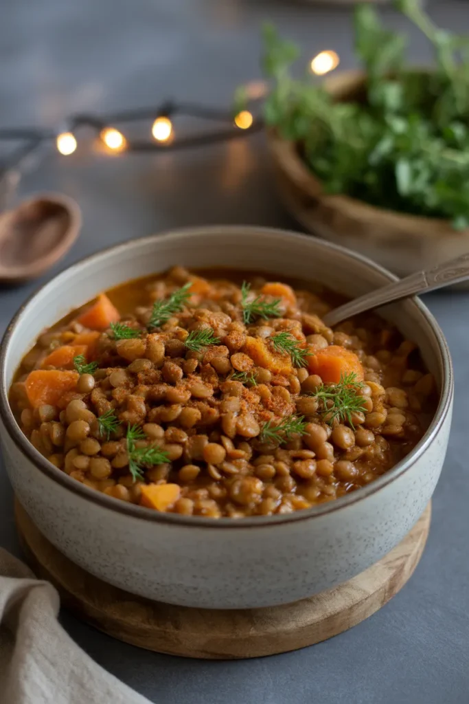 Moroccan Lentil Stew