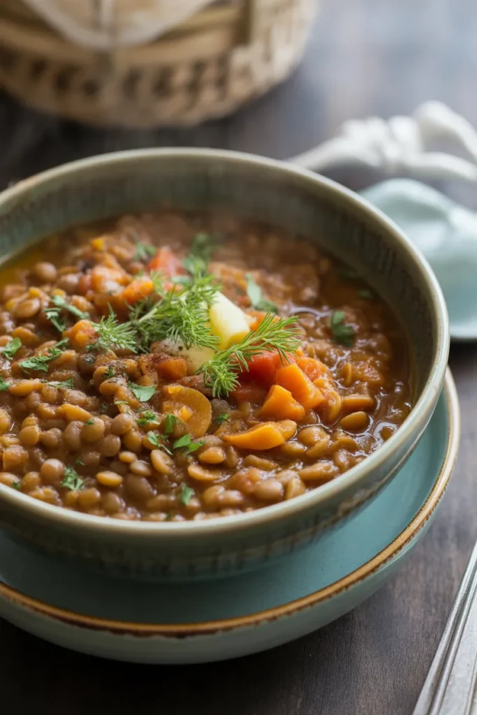 Moroccan Lentil Stew