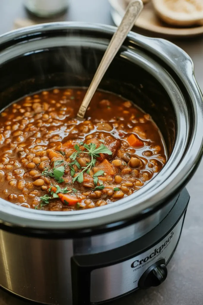 Moroccan Spiced Lentil Stew