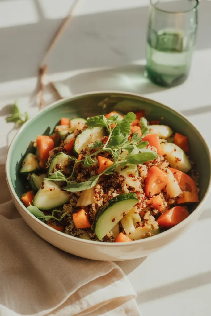 Quinoa & Roasted Vegetable Salad