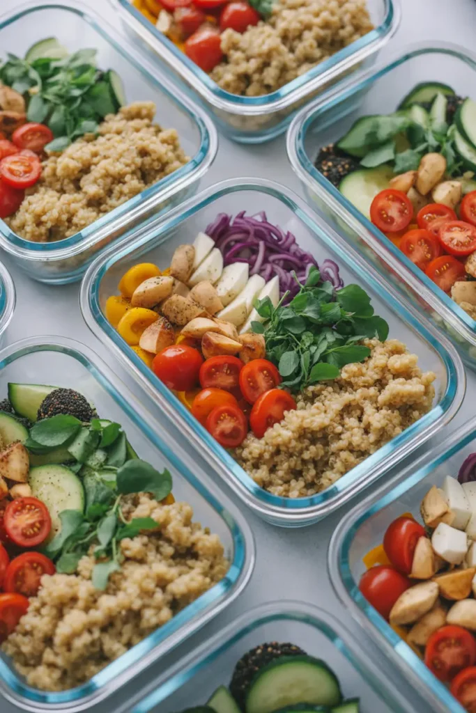 Quinoa & Roasted Veggie Bowls