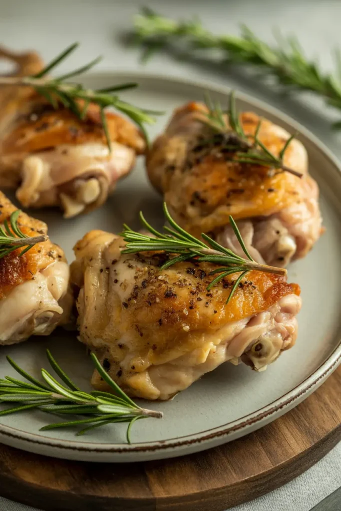 Rosemary Garlic Chicken Thighs