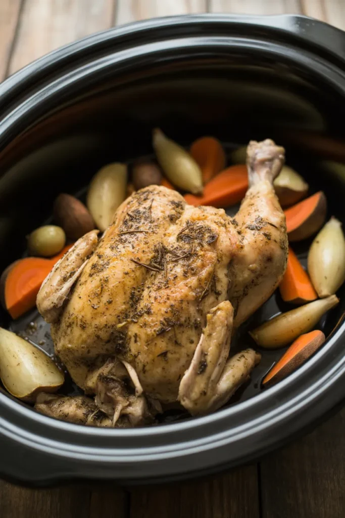 Rosemary Garlic Chicken with Root Vegetables