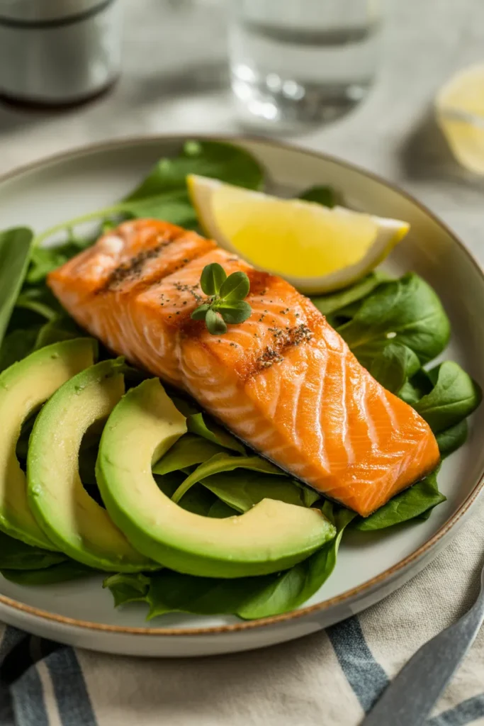 Salmon & Avocado Power Salad
