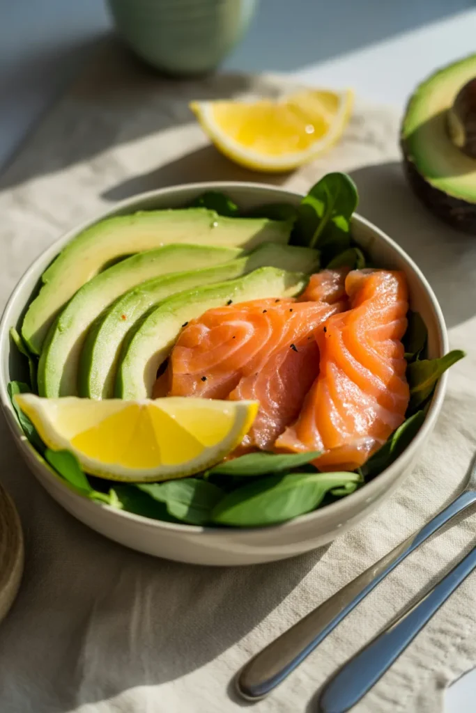 Smoked Salmon & Avocado Bowl