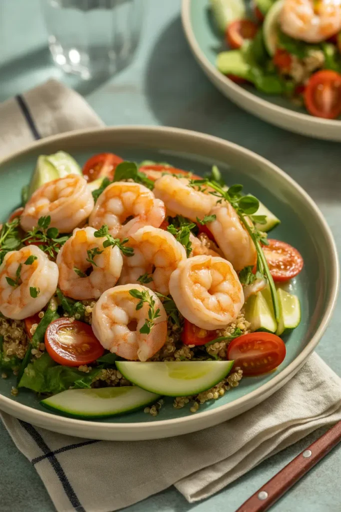 Spicy Shrimp & Quinoa Bowl