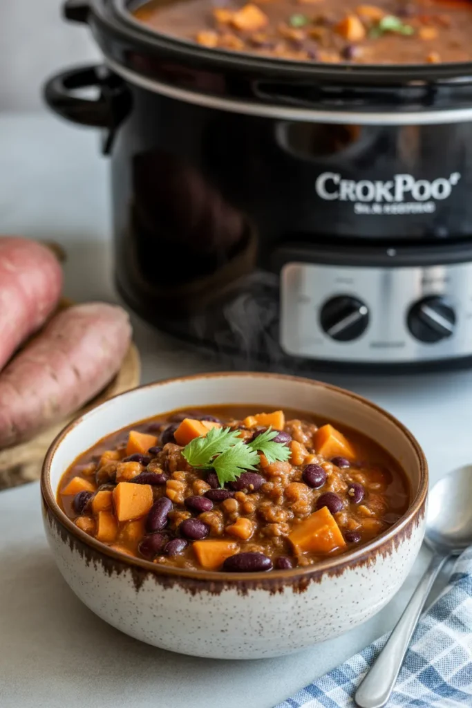 Sweet Potato & Black Bean Chili