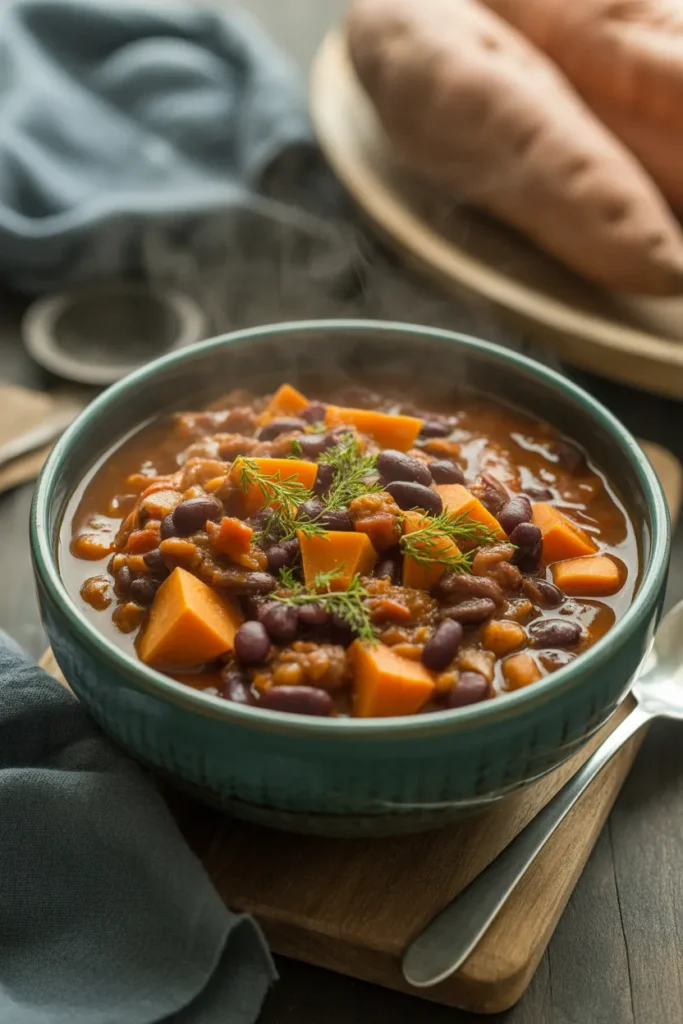 Sweet Potato & Black Bean Chili