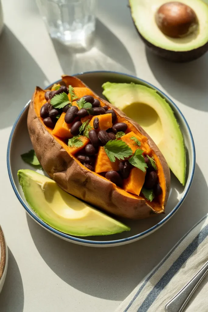 Sweet Potato & Black Bean Lunch Bowl