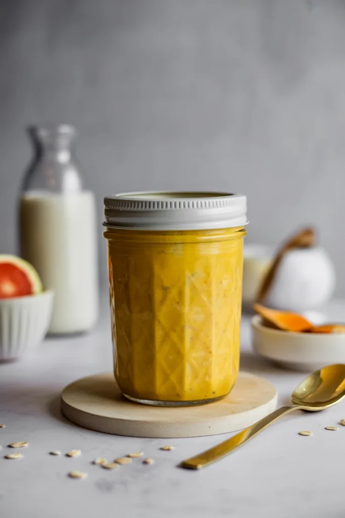 Turmeric Golden Overnight Oats