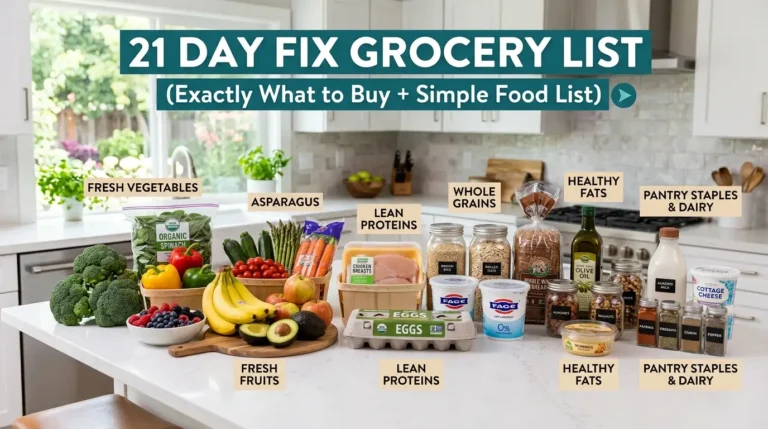 21 Day Fix Grocery List (Exactly What to Buy + Simple Food List)